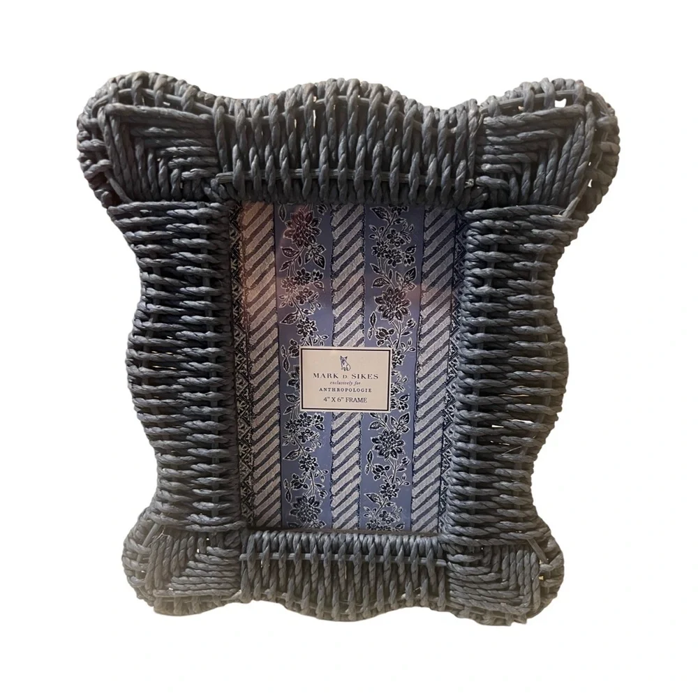 Anthropologie Mark D. Sikes Exclusive Handcrafted Picture Frame